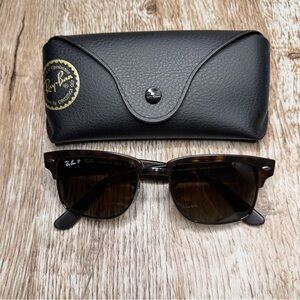 Ray-ban Matte Havana Tortoise Brown Polarized Square Sunglasses RB4190 Unisex